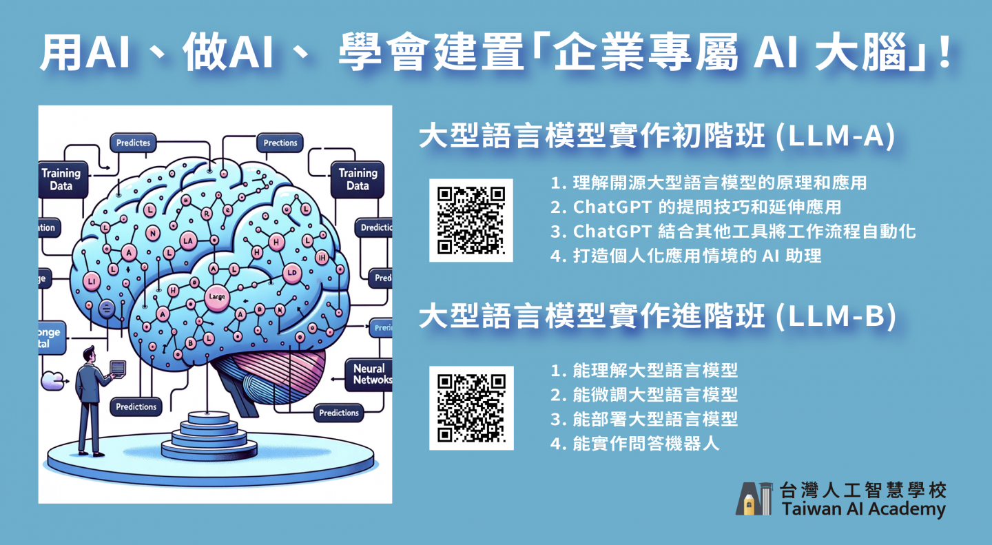 大型語言模型實作初階班